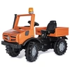 Image de Rolly Toys Mercedes Benz RollyUnimog Service tracteur à édalles avec lumière clignotante - Rolly Toys 038237