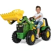Image de Rolly Toys rollyX-Trac Premium John Deere 8400R avec chargeur frontal, frein à main et engrenage - Rolly Toys 651078