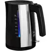 Image de Bouilloire Melitta Look Aqua 1,7L 2400W Inox Noire Indicateur LED Sécurité