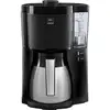 Image de Cafetière à filtre Melitta Look 1,25 L 15 Tasses Anti-goutte Inox Noir