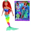 Image de Poup ee SIMBA Steffi Love Sparkle Mermaid 29 cm Lumiere Arc-en-Ciel