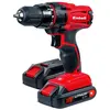 Image de Einhell TC-CD 18-2 Li Sans clé 980 g Noir, Rouge