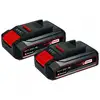 Image de Kit CB Einhell PXC-Twinpack 2 Batteries 18V 2,5Ah