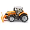 Image de Tracteur modèle réduit Siku Massey Ferguson avec lame de déneigement