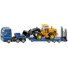 Image de Jeux de voiture - Camion surbaissé avec JCB Siku TU