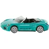 Image de Voiture de construction SIKU Porsche 911 Turbo S Cabriolet turquoise/noir