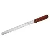 Image de Couteau d'isolation Wolfcraft 4119000 lame inox 275 mm manche bois ergonomique