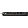 Image de Brennenstuhl Multiprise Bremounta avec fonction de charge USB 5 prises Noir 3 m