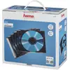 Image de Boîte de 100 étuis fins pour CD Hama 00051270 transparente