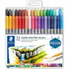 Image de Staedtler Design Journey 3200 Tb72 Boîte de 72 marqueurs de lettrage double pointe couleurs assorties