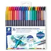 Image de Rotuladores Staedtler 3001 Doble Punta Acuarelables 36 Couleurs