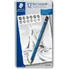 Image de Staedtler Mars Lumograph - Boîte Métallique de 12 Crayons de Dessin Premium