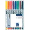 Image de Marqueur Staedtler 315 WP8 Gris 8 couleurs assorties 1 mm Polypropylène