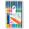 Image de Estuche de 10 Marqueurs Triplus Color Staedtler