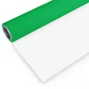 Image de Fond de studio Bresser Vinyle 2x6m Vert Blanc Tube Aluminium