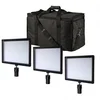 Image de Kit d'Eclairage LED Bresser SH-360 Slimline 3 Lampes 2500 Lux