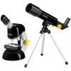 Image de Kit de démarrage du télescope National Geographic + pack de recherche sur le microscope