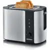 Image de Severin At 2589 Grille-Pain Automatique 2 Fentes Acier Inox Noir Mat 800 W