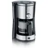 Image de Cafetière goutte à goutte Aroma Switch, verseuse en verre 1 L Severin Ka 4825 acier inoxydable brossé/noir 1000 W