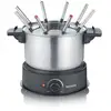 Image de Fondue Séverin Fo 2470 1,4 Litres. Noir - Acier inoxydable 1500 W