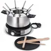 Image de Combiné fondue-crêpière Severin Fo 2471 - 1500 W Inox / Noir