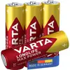 Image de Pile AA VARTA 4706/4B Alcaline 1,5 V Pack de 4 Rouge Jaune