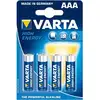 Image de Pile domestique Varta High Energy AAA Alcaline 1,5 V Pack 4 unités