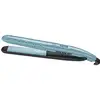 Image de Lisseur Céramique Remington Wet2Straight S7300 230ºC 10 Réglages Cheveux Mouillés Arrêt Automatique Écran Noir Bleu