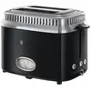 Image de Russell Hobbs Classic Noir Grille-pain rétro à 2 fentes