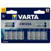 Image de Varta Pack de 10 Piles Lithium CR123A 3V