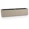 Image de Jardinière Lechuza Balconera Stone 80 Beige avec Réservoir d'Eau 5L