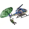 Image de Jeux de construction hélico police avec parachutiste Playmobil 28,4x9,4x38,5 cm