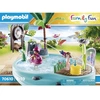 Image de Figurine piscine avec jet d'eau Playmobil 28,4x9,4x38,5 cm
