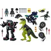 Image de Jouet bataille du Giga Playmobil Dino T-Rex 34x38x14 cm