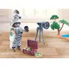 Image de Figurine Photographe Deguise Et Zebres Playmobil 14,2x7x24,8 cm