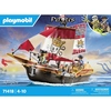 Image de Figurine chaloupe des pirates Playmobil 28,4x12,5x38,5 cm
