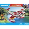 Image de Jeux de voiture hydravion avec pompier Playmobil 28,4x9,4x38,5 cm