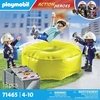 Image de Jeux de simulation pompiers et coussin de sauvetage Playmobil 18,7x7,2x18,7 cm