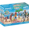 Image de Jeux de simulation amelia et ben avec chevaux Playmobil 18,7x7,2x24,8 cm