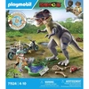 Image de Jeux de simulation explorateur + moto et tyranno Playmobil 24,8x9,5x28,4 cm
