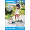 Image de Jeux de simulation adolescent avec chien Playmobil 14,2x4,5x9,3 cm