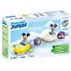 Image de Jouet PLAYMOBIL Junior 71697 Train des Nuages Mickey Minnie
