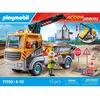 Image de Jeux de simulation camion grue ouvrier Playmobil 28,4x12,5x38,5 cm