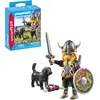 Image de Figurine viking bouclier arme + chien Playmobil 9,3x12x3,8 cm