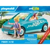 Image de Jeux de simulation cabriolet jeunes filles et accessoire Playmobil 18,7x14,2x7,2 cm
