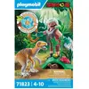 Image de Jeux d'imagination Playmobil Velociraptor + Exploratr + Lasso TU