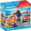 Image de Jeux de simulation pompier pompe a eau et reservoir Playmobil 14,2x14,2x6,6 cm