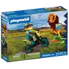 Image de Figurine PLAYMOBIL Moto Tout-Terrain Multicolore 72065