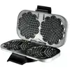 Image de Gaufrier double coeur Unold 48241 avec thermostat réglable, 1300 W, métal