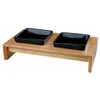 Image de Cuenco Comedero Trixie 24821 Madera Cerámique Noir 0,4 L